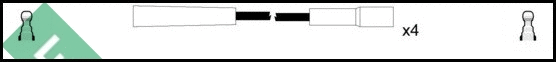 Ignition Cable Kit (LUC4011)