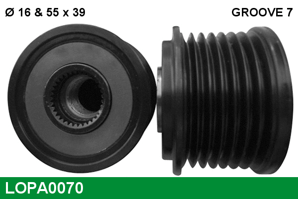 Alternator Freewheel Clutch (LOPA0070)