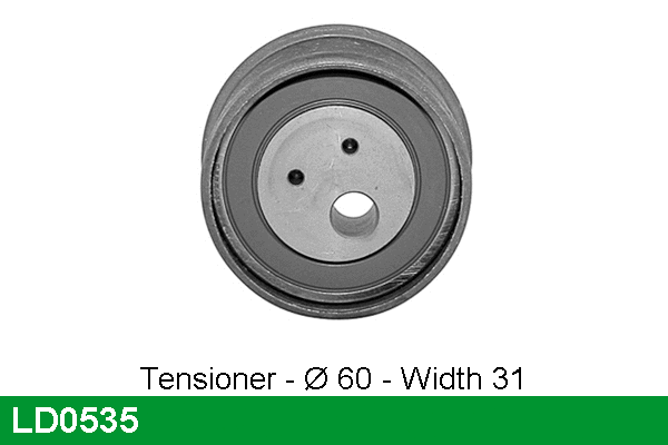 Tensioner Pulley, timing belt (LD0535)