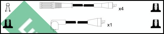 Ignition Cable Kit (LUC4134)