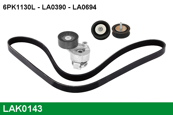V-Ribbed Belt Set (LAK0143)