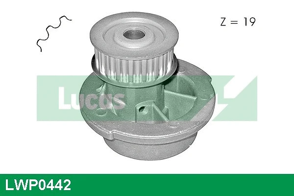 Water Pump, engine cooling (LWP0442)