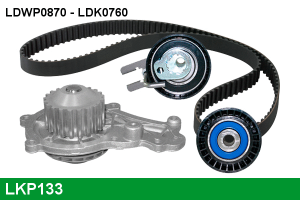 Water Pump & Timing Belt Kit (LKP133)