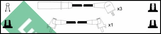 Ignition Cable Kit (LUC4519)