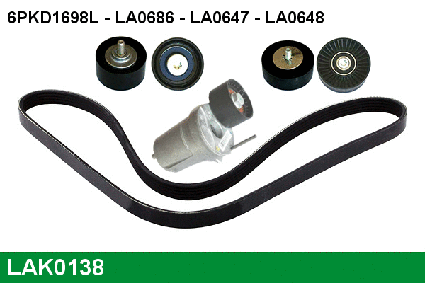 V-Ribbed Belt Set (LAK0138)