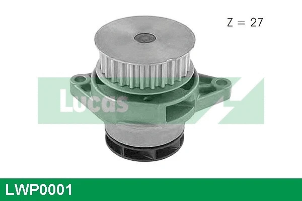 Water Pump, engine cooling (LWP0001)