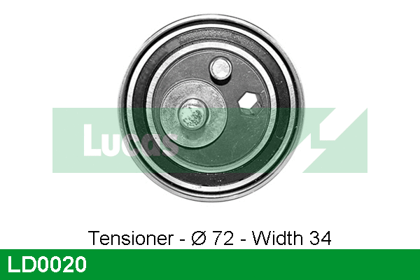 Tensioner Pulley, timing belt (LD0020)