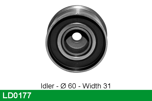 Tensioner Pulley, timing belt (LD0177)