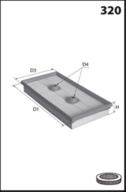 Air Filter (LFAF581)