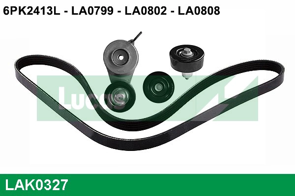 V-Ribbed Belt Set (LAK0327)