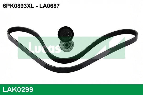 V-Ribbed Belt Set (LAK0299)