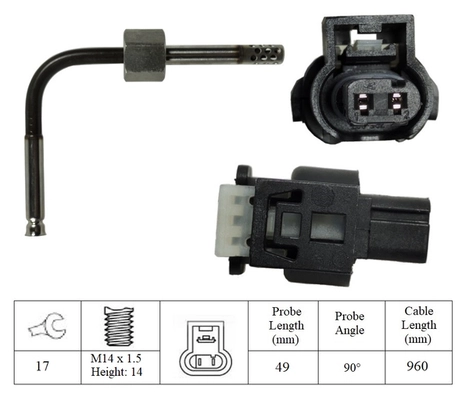 Sensor, exhaust gas temperature (LGS7106)