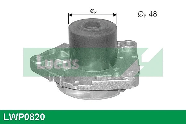 Water Pump, engine cooling (LWP0820)