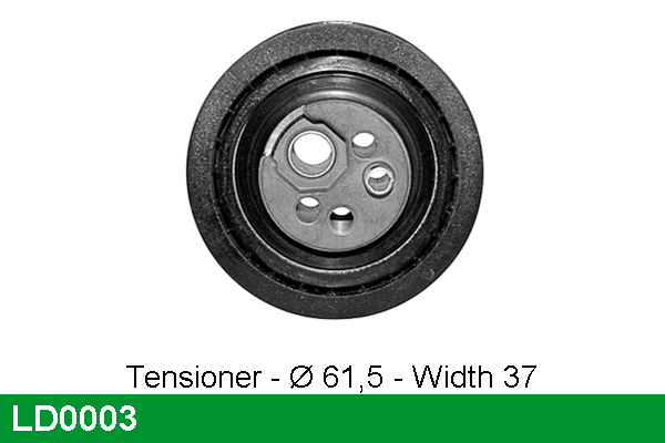 Tensioner Pulley, timing belt (LD0003)