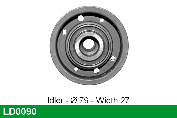 Tensioner Pulley, timing belt (LD0090)