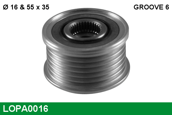 Alternator Freewheel Clutch (LOPA0016)