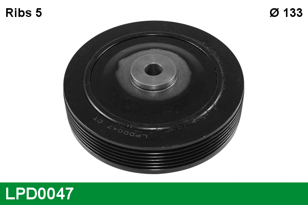 Belt Pulley, crankshaft (LPD0047)