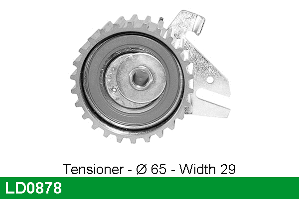Tensioner Pulley, timing belt (LD0878)