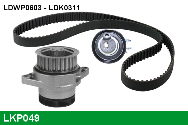 Water Pump & Timing Belt Kit (LKP049)