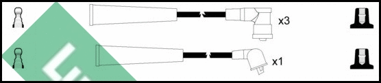 Ignition Cable Kit (LUC7425)