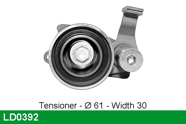 Tensioner Pulley, timing belt (LD0392)