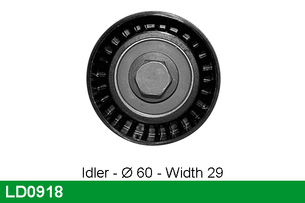 Tensioner Pulley, timing belt (LD0918)