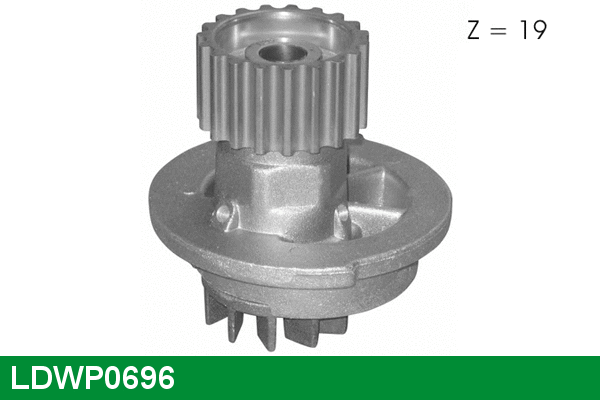 Water Pump, engine cooling (LDWP0696)