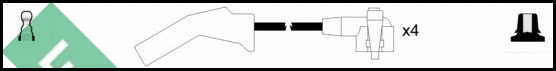 Ignition Cable Kit (LUC4216)