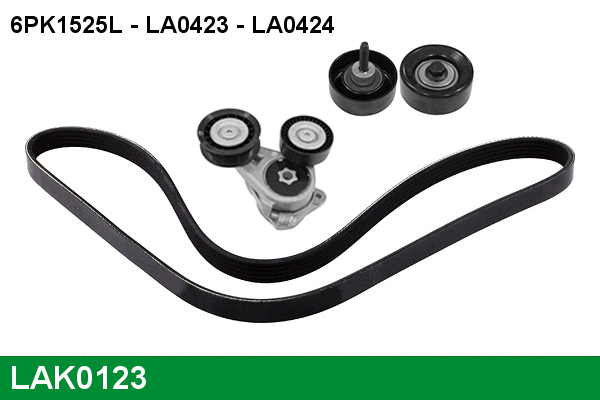 V-Ribbed Belt Set (LAK0123)