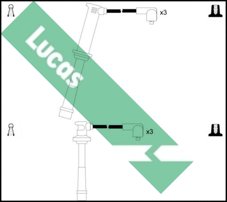 Ignition Cable Kit (LUC7124)