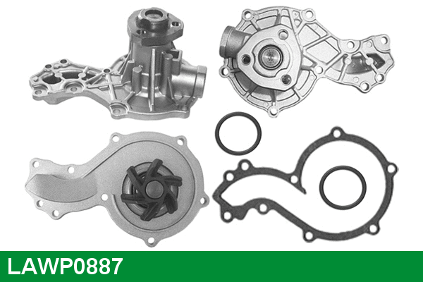Water Pump, engine cooling (LAWP0887)