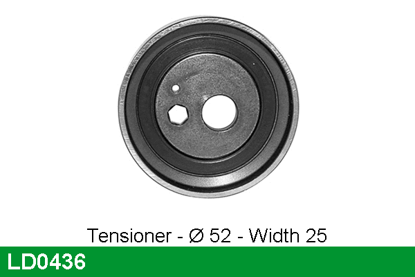 Tensioner Pulley, timing belt (LD0436)