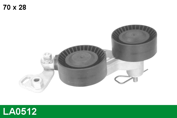 Belt Tensioner, V-ribbed belt (LA0512)