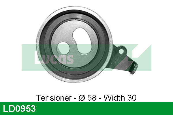 Tensioner Pulley, timing belt (LD0953)