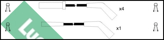 Ignition Cable Kit (LUC7163)