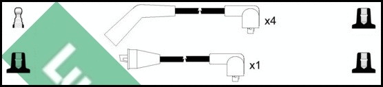 Ignition Cable Kit (LUC4152)