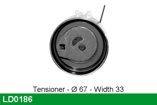 Tensioner Pulley, timing belt (LD0186)