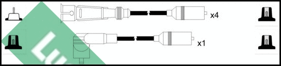 Ignition Cable Kit (LUC5209)