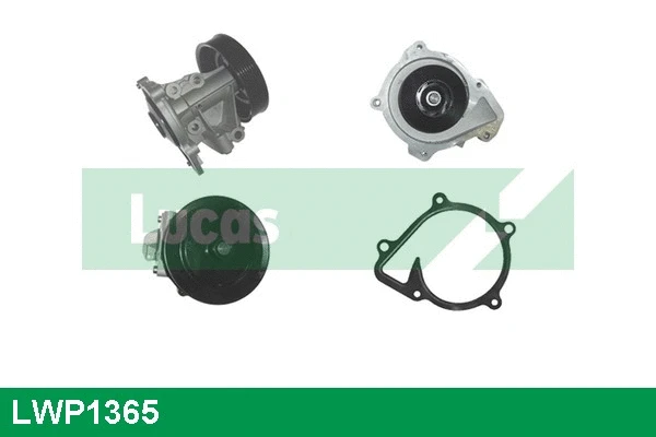 Water Pump, engine cooling (LWP1365)