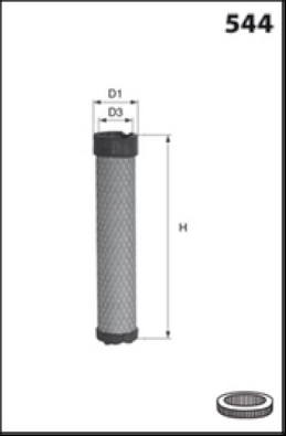 Secondary Air Filter (LFAF495)