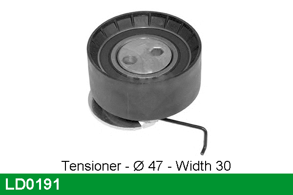 Tensioner Pulley, timing belt (LD0191)
