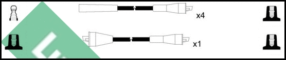 Ignition Cable Kit (LUC4157)