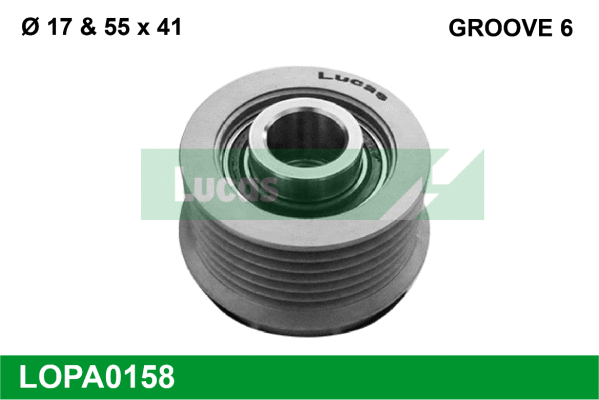 Alternator Freewheel Clutch (LOPA0158)