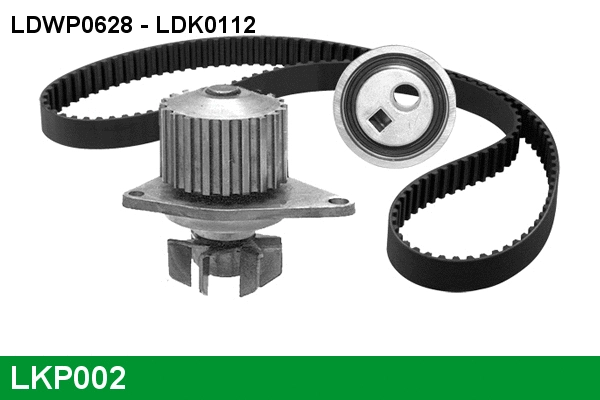 Water Pump & Timing Belt Kit (LKP002)