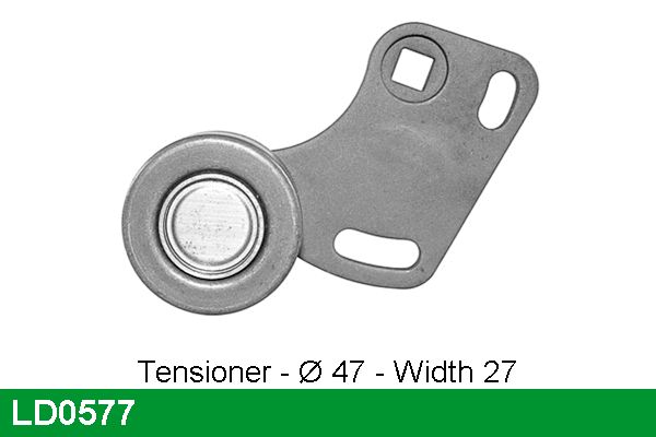 Tensioner Pulley, timing belt (LD0577)