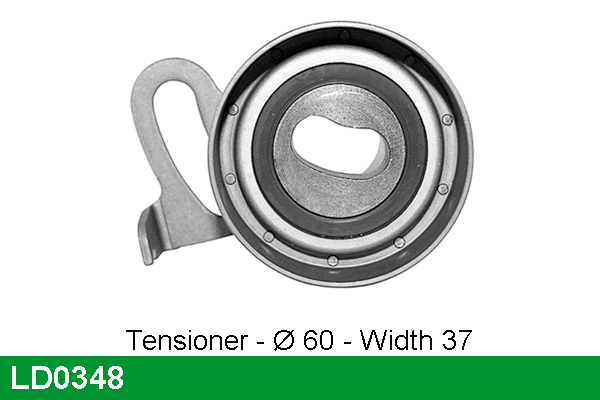 Tensioner Pulley, timing belt (LD0348)