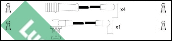 Ignition Cable Kit (LUC4089)