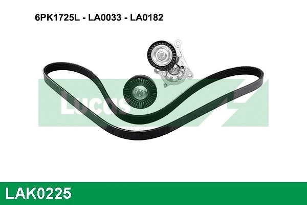 V-Ribbed Belt Set (LAK0225)