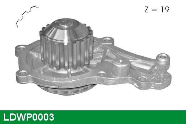 Water Pump, engine cooling (LDWP0003)