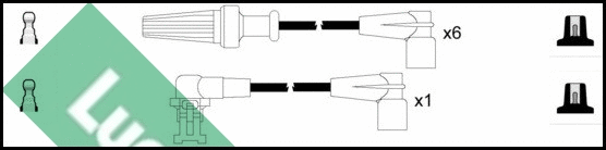 Ignition Cable Kit (LUC4092)
